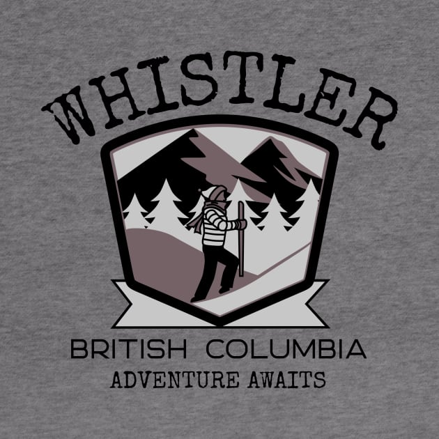 Whistler, British Columbia by Mountain Morning Graphics